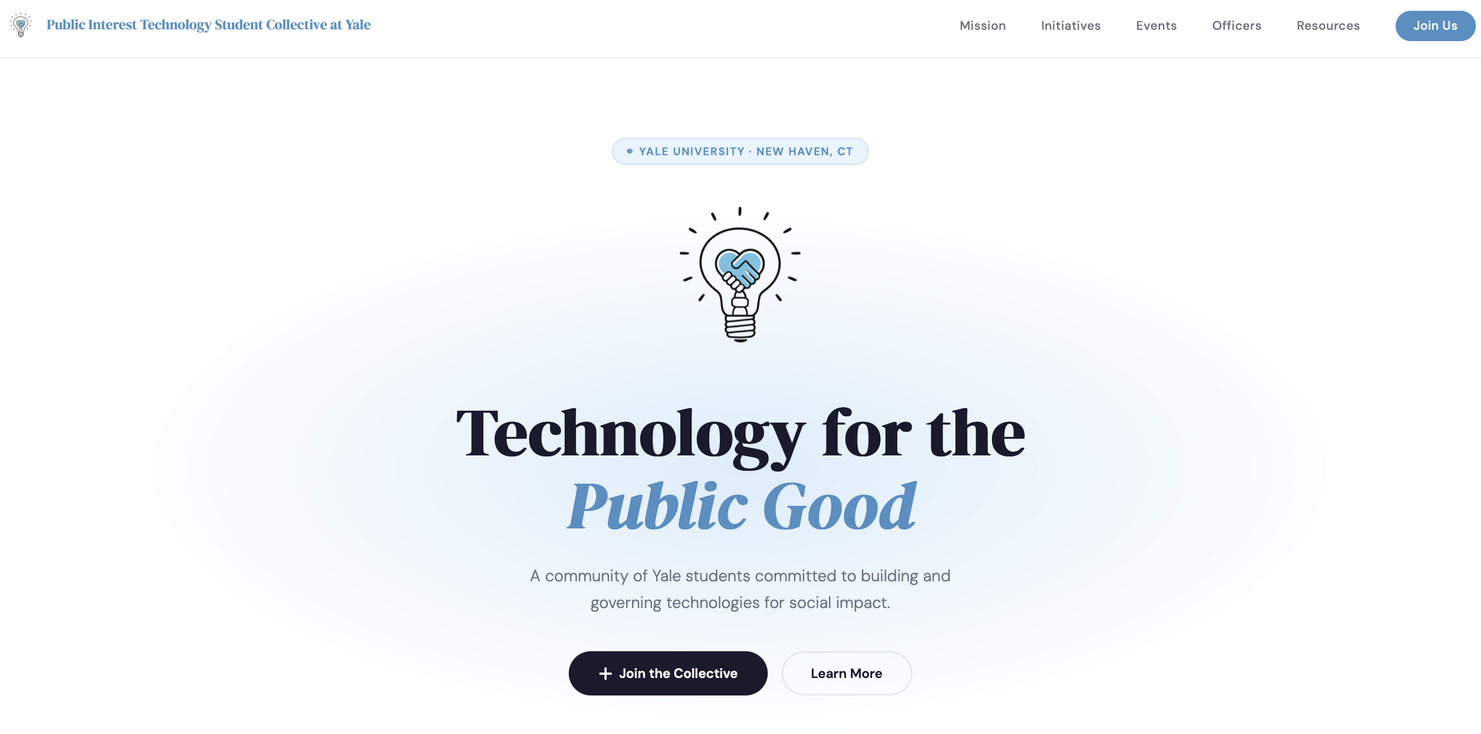 Public Interest Technology Student Collective at Yale